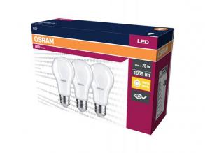 VALUECLA75 10W/827 230VFRE2710X3EUEOSRAM LED izzó