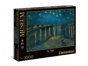 Museum Collection: Vincent Van Gogh - Csodálatos éjszaka a Rhone fölött 1000 db-os puzzle