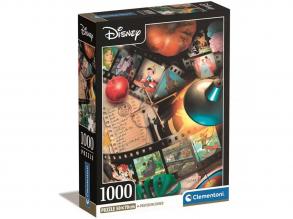 Disney klasszikusok 1000 db-os Compact puzzle 50x70cm - Clementoni