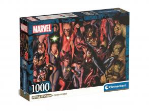 Marvel hosök 1000db-os Compact puzzle 70x50cm - Clementoni