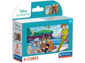 Disney Classic mesekocka 6db-os - Clementoni