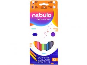 Nebulo: Színes ceruza készlet 12 db-os szett