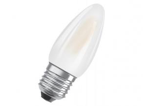 LEDSCLB40D 4,8W/827 230VGLFR E27FS1OSRAM LED izzó