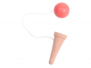 BS Toys Fa Kendama fagyitölcséres játék