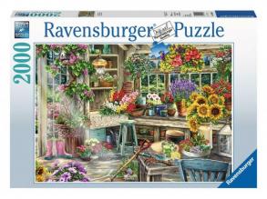 Ravensburger Puzzle 2000 db - A kertész paradicsoma