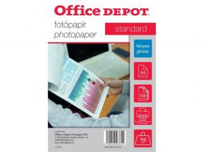 Office Depot Standard A4 160g fényes 100db fotópapír