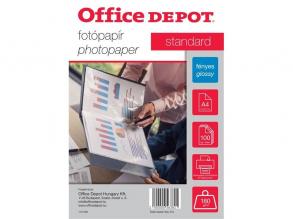 Office Depot Standard A4 180g fényes 100db fotópapír