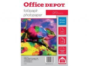 Office Depot Pro A4 260g fényes 50db fotópapír