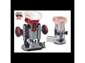 Einhell 4350410 PXC TP-RO 18 Set Li BL - Solo akkus felsőmaró és élmaró