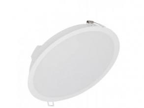 LED panel , mélysugárzó , 24W , süllyesztett , kerek , természetes fehér , 4000K , villogásmentes , IP44 , LEDVANCE