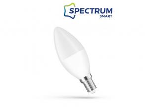 SpectrumLED 5W/410Lm/CCT+DIM/IP20/E14 WiFi LED gyertya led fényforrás