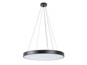 Tesia belső függő LED lámpa, 60W, D60cm, fekete