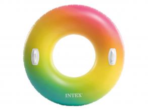 Intex úszógyűrű Rainbow, 122cm