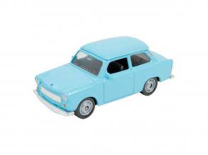 Fémautó Trabant 3 /601 világoskék szabad kerék