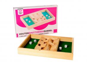 Shut the Box fa játék, holland