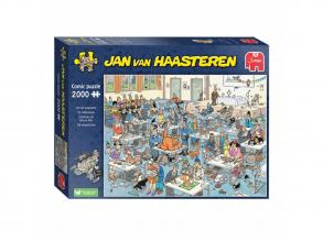 Jan van Haasteren puzzle - macskakiállítás, 2000-es évek.