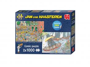 Jan van Haasteren Puzzle - holland hagyományok, 2x1000 darabos