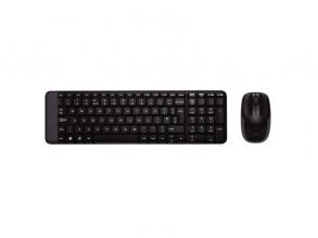 Logitech MK220 HUN fekete vezeték nélküli billentyűzet + egér