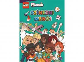 Móra: LEGOŽ Friends - Színezni meno színezo füzet