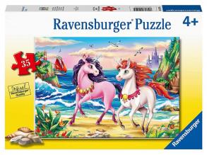 Ravensburger Puzzle 35 db - Tengerparti unikornis