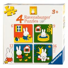 Miffy 4 az 1-ben puzzle - Ravensburger