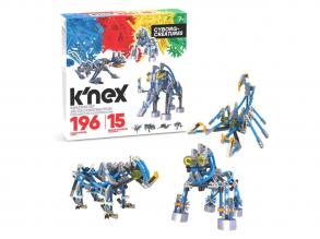 K'Nex építőszett Cyborg lények 15 modell, 196 darab.