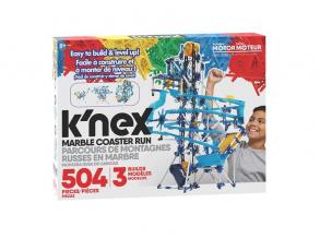 K'Nex építőszett golyópálya motorral, 504 db.