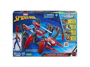 Marvel: Pókember Crawl'N Blast Spider járgány figurával - Hasbro