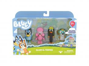 Bluey & Friends 4 darabos készlet