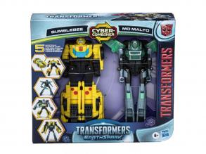 Transformers: Earth Spark - Cyber-Combiner űrdongó és Mo Malto átalakítható robotfigura - Hasbro