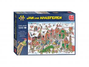 Jan van Haasteren kirakós - Mikulásfalva, 5000db.