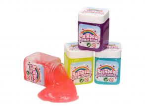 Rainbow Glitter Slime - többféle, 1 db