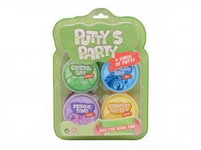 Putty party - 4 féle anyag egy csomagban