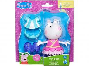 Peppa Malac: Kiöltözött Suzy figuraszett kiegészítokkel - Hasbro