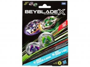 Beyblade X: Dual Pack - Knife Shinobi vs. Keel Shark 2db-os szett - Hasbro