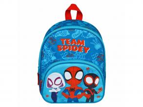 Team Spidey pókemberes hátizsák elülső zsebbel