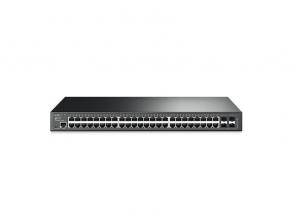 TP-Link TL-SG3452 JetStream 48xGbE LAN 4xGbE SFP port L2+ menedzselhető switch