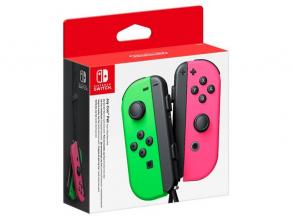 Nintendo Switch Joy-Con Neon Green/Neon Pink kontroller pár