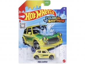 Hot Wheels: Mini Cooper színváltós kisautó 1:64 - Mattel