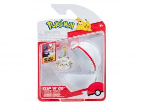 Pokémon Clip 'N' Go Togedemaru Premier Ball játékkészlet, 2 db.