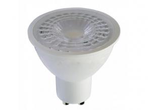 LED lámpa , égő , szpot , GU10 foglalat , 38° , 5 Watt , hideg fehér , Optonica