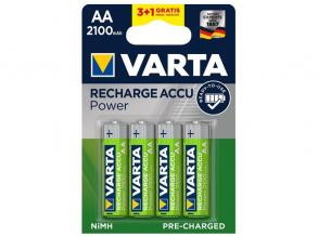 Varta AA 2100mAh NiMh akku 3+1 db/bliszter