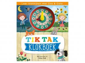 Tick-Tack Clock Book Cas & Cato - tanuld meg asz órát használni, holland könyv