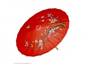 Keleties napernyő piros színben, 84 cm 1 db