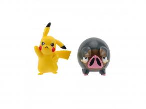 Pokémon Mini figura csomag - Pikachu & Lechonk