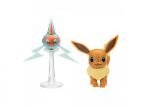 Pokémon Mini figura csomag - Eevee & Rotom