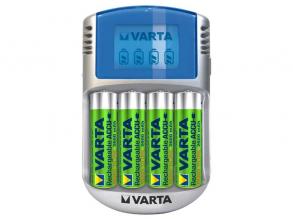 VARTA LCD Töltő + 4x2600mAh Ready2use akkumulátor