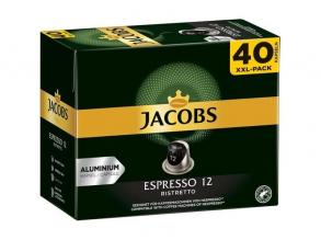 Douwe Egberts Jacobs Ristretto 12 Nespresso kompatibilis 40db kávékapszula