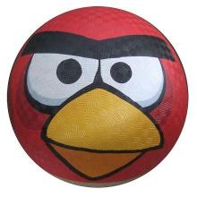 Angry Birds gumlilabda, 13 cm, piros