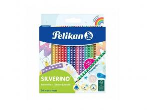 Pelikan Silverino 24 szín színesceruza készlet